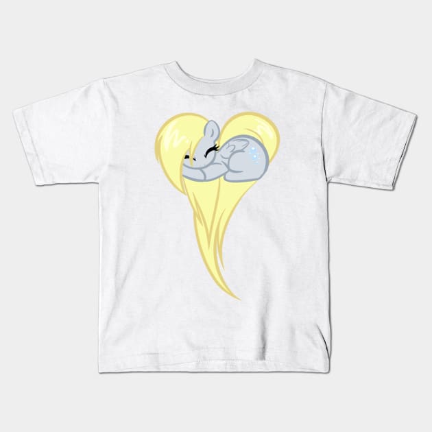 Heart Of Derpy Kids T-Shirt by BambooDog